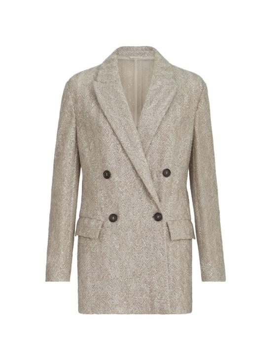 26FW 브루넬로 쿠치넬리 수트 자켓 MA1567255 CTB74 BEIGE