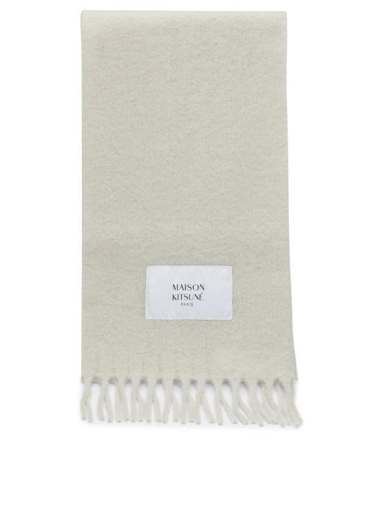 26FW 메종키츠네 베이비 알파카 스카프 LM06206WA00220548 Beige
