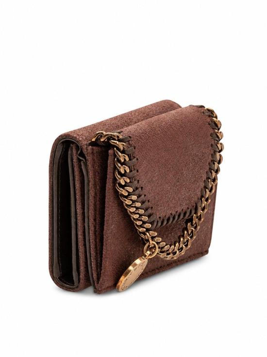26FW 스텔라 맥카트니 지갑 7P0095WP0735 7745 MAHOGANY - STELLA MCCARTNEY