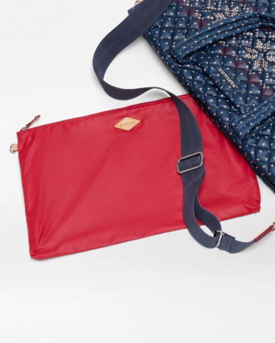  엠지 월리스 토트백 Mz Wallace Medium Metro Tote Deluxe Fair Isle - MZ WALLACE