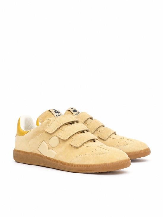 26FW 이자벨마랑 베스 스니커즈 BK0013FAC1E09S BEGW BEIGE GOLDEN YELLOW - ISABEL MARANT