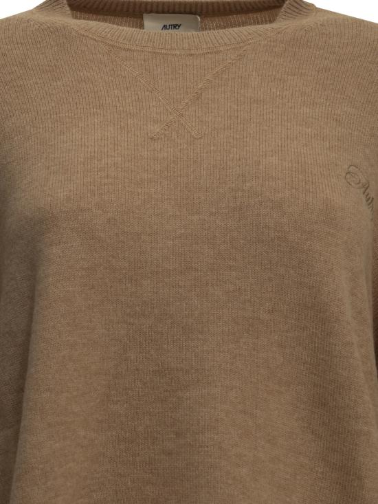 26FW 오트리 스웨터 SEPW149E Beige - AUTRY