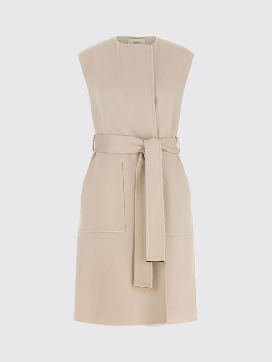 26FW 아뇨나 베스트 TV1201D7036 N14 Beige - AGNONA