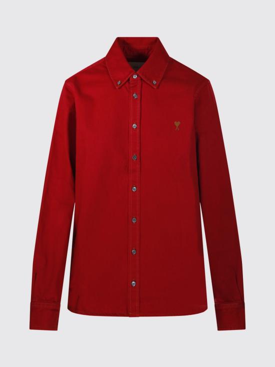 26FW 아미 데님 셔츠 USH786DE0133 A186 Red - AMI