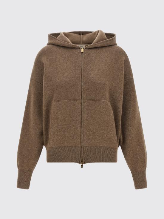 26FW 아뇨나 스웨터 KN120282G120Q N74 Brown - AGNONA