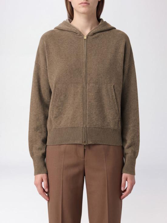 26FW 아뇨나 스웨터 KN120282G120Q N74 Brown