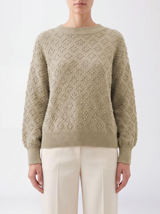 26FW 아뇨나 스웨터 K5120388S050Q N03 Beige