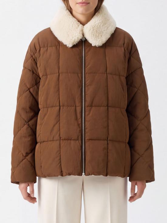 26FW 옌키옌키 자켓 SHEARLINGARCOJACKET SCOOTER Brown