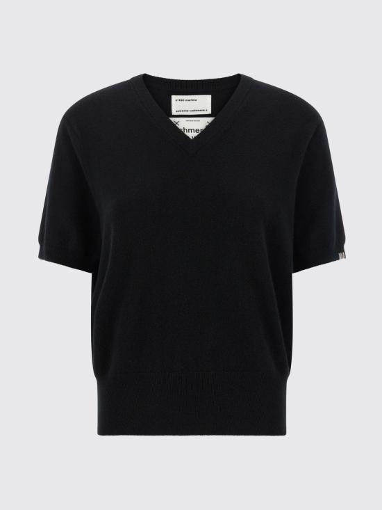 26FW 익스트림캐시미어 스웨터 N490MARTINA RAVEN Black - EXTREME CASHMERE