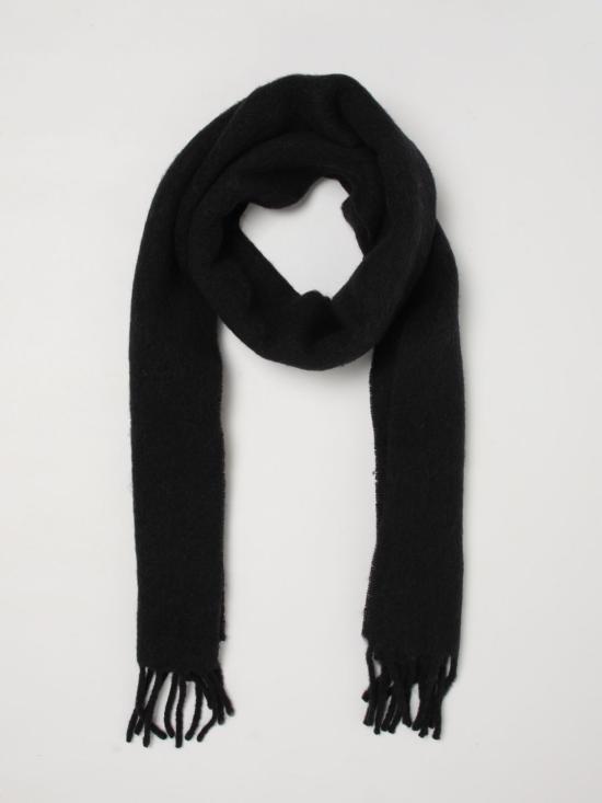 26FW 메종키츠네 베이비 알파카 스카프 LM06206WA0022 P199 Black - MAISON KITSUNE