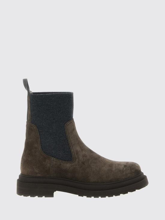 26FW 브루넬로 쿠치넬리 부츠 MZSFG3034 C7284 Brown