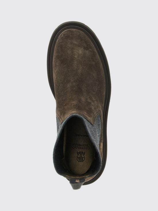26FW 브루넬로 쿠치넬리 부츠 MZSFG3034 C7284 Brown - BRUNELLO CUCINELLI