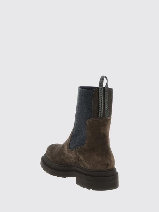 26FW 브루넬로 쿠치넬리 부츠 MZSFG3034 C7284 Brown - BRUNELLO CUCINELLI