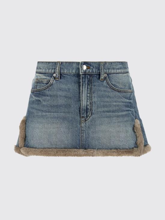 26FW 데님 X 알렉산더 왕 스커트 4DC4265906 427E Blue - DENIM X ALEXANDER WANG
