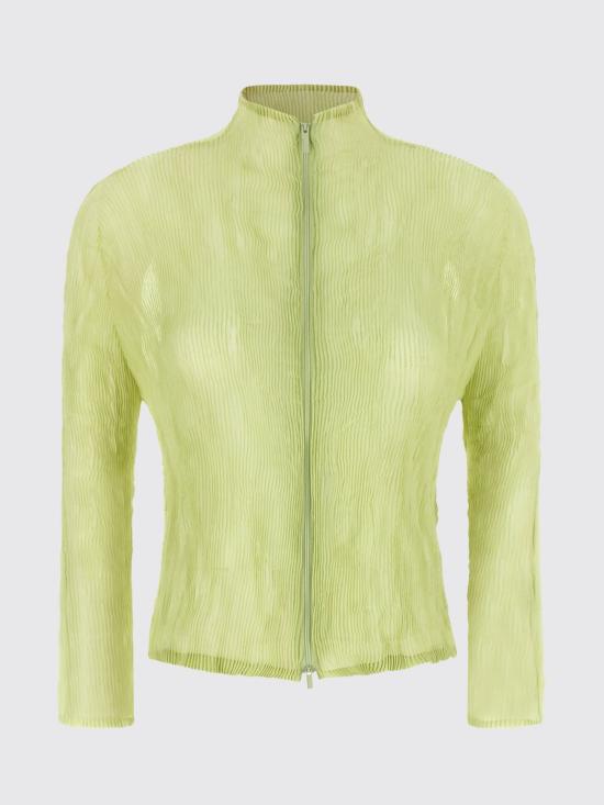 26FW 이세이 미야케 스웨터 IM68FJ418 50 Green - ISSEY MIYAKE