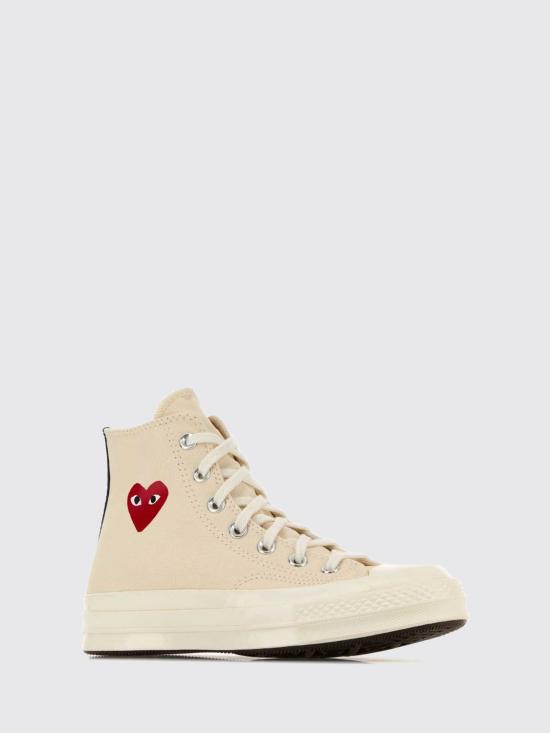26FW 꼼데가르송 플레이 X 컨버스 스니커즈 AZK129001 White - COMME DES GARCONS PLAY CONVERSE