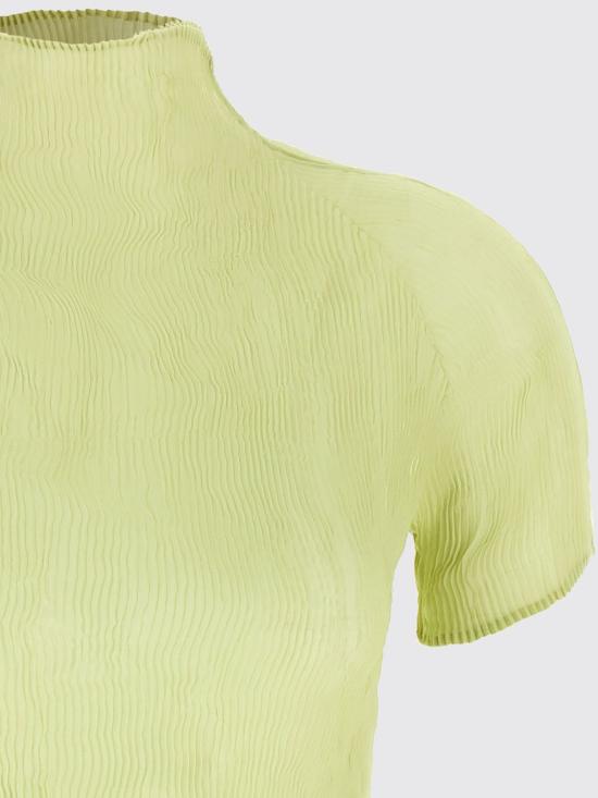 26FW 이세이 미야케 탑 IM68FJ409 50 Green - ISSEY MIYAKE