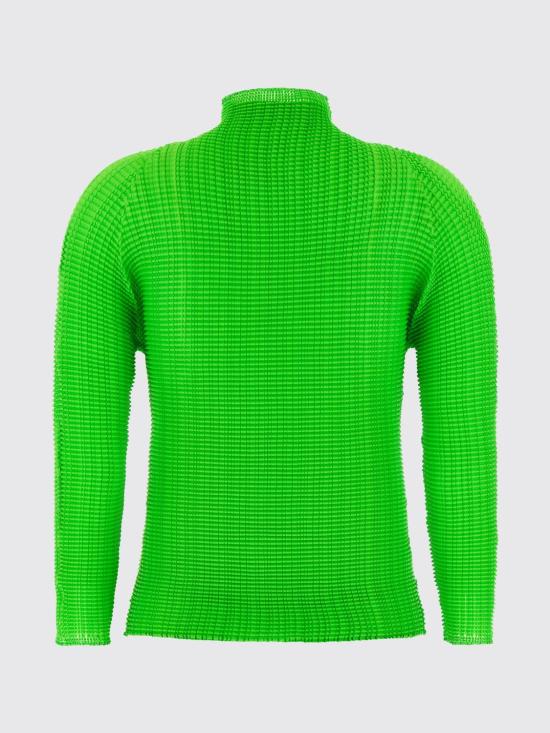 26FW 이세이 미야케 스웨터 IM68FJ402 62 Green - ISSEY MIYAKE