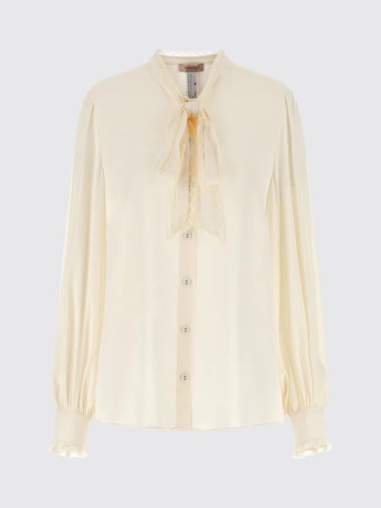 26FW 트윈셋 셔츠 262TT2324 00059 Pearl - TWINSET