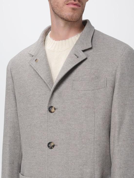 26FW 브루넬로 쿠치넬리 코트 MT4016265 CSO46 Grey - BRUNELLO CUCINELLI