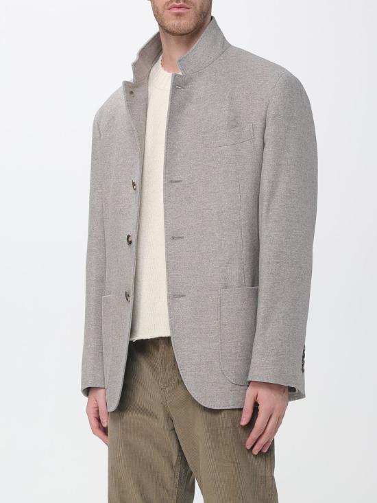 26FW 브루넬로 쿠치넬리 코트 MT4016265 CSO46 Grey - BRUNELLO CUCINELLI