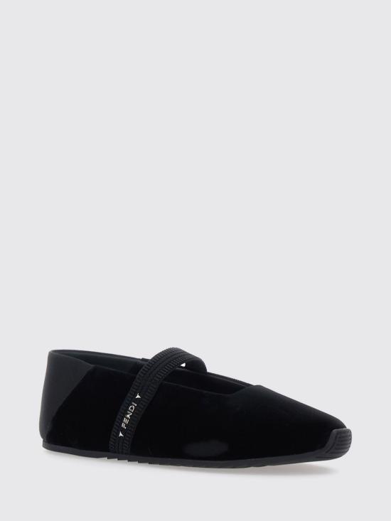 26FW 펜디 플랫 슈즈 8F9214WR1 F0ABB Black - FENDI