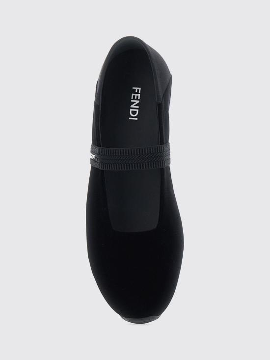 26FW 펜디 플랫 슈즈 8F9214WR1 F0ABB Black - FENDI