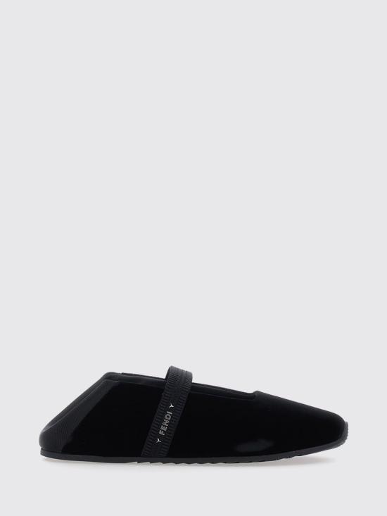 26FW 펜디 플랫 슈즈 8F9214WR1 F0ABB Black - FENDI