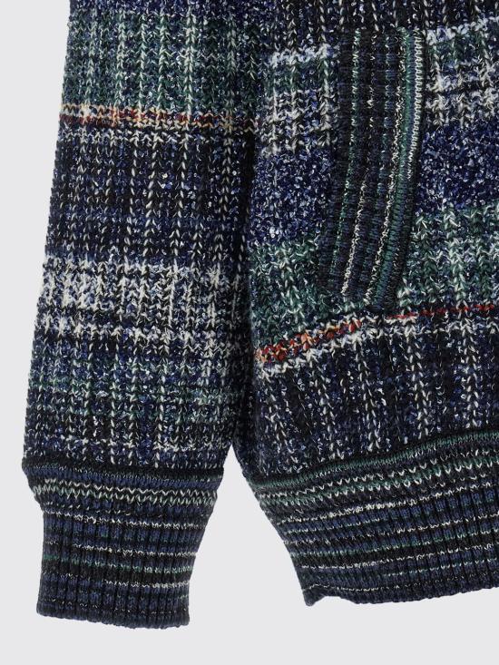 26FW 미소니 스웨터 DS26WM05BC006I S91SX Blue - MISSONI