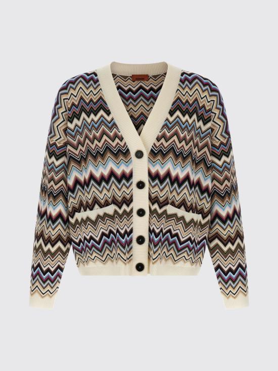 26FW 미소니 스웨터 DS26WM0QBK01KO SMSPL Navy - MISSONI