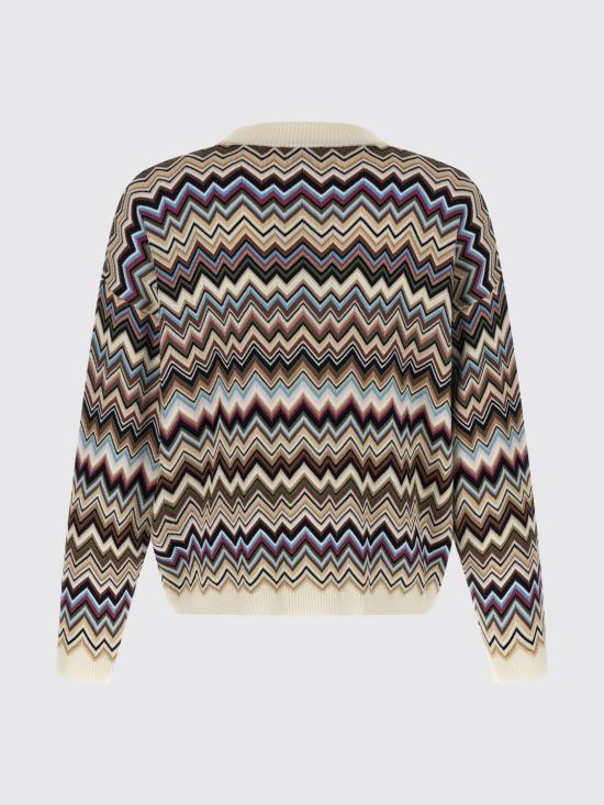 26FW 미소니 스웨터 DS26WM0QBK01KO SMSPL Navy - MISSONI