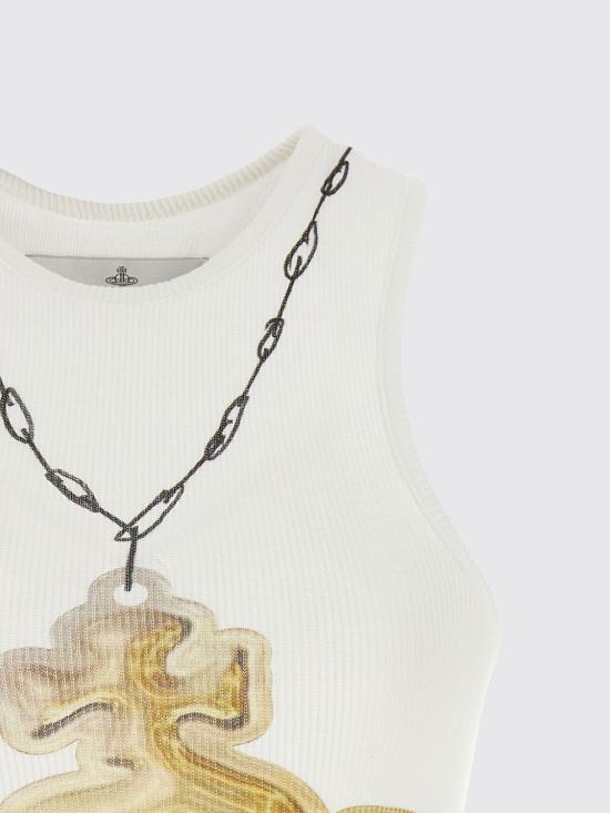 26FW 비비안웨스트우드 탑 3G01005OJ00BO A401 White - VIVIENNE WESTWOOD