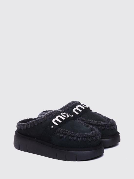 26FW 모우 플랫 슈즈 531001A BKBK Black - MOU