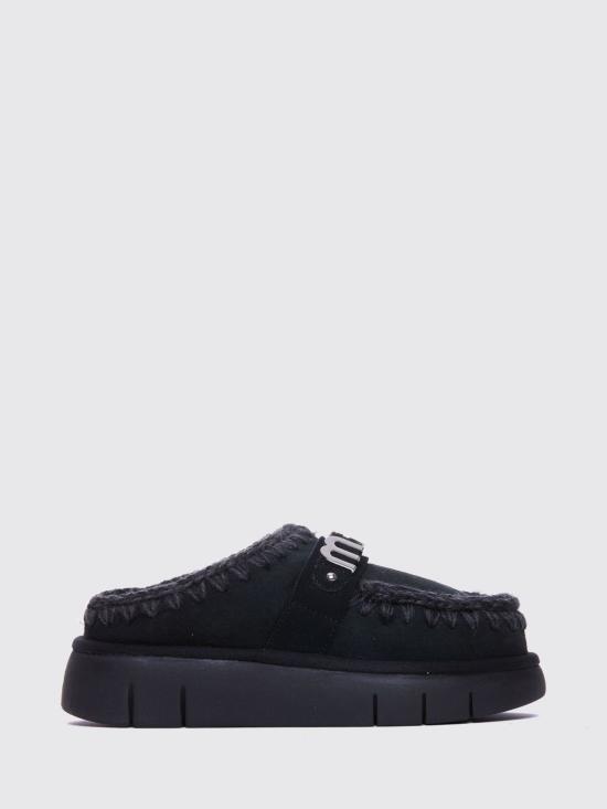 26FW 모우 플랫 슈즈 531001A BKBK Black