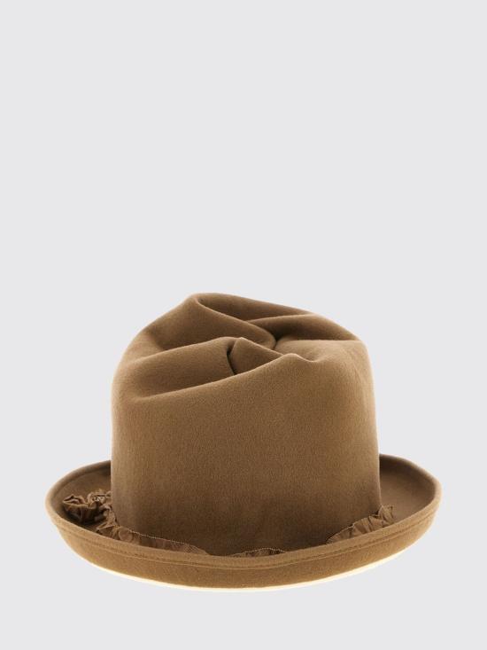 26FW 요지 야마모토 버킷햇 HWH02161 1 Beige - YOHJI YAMAMOTO