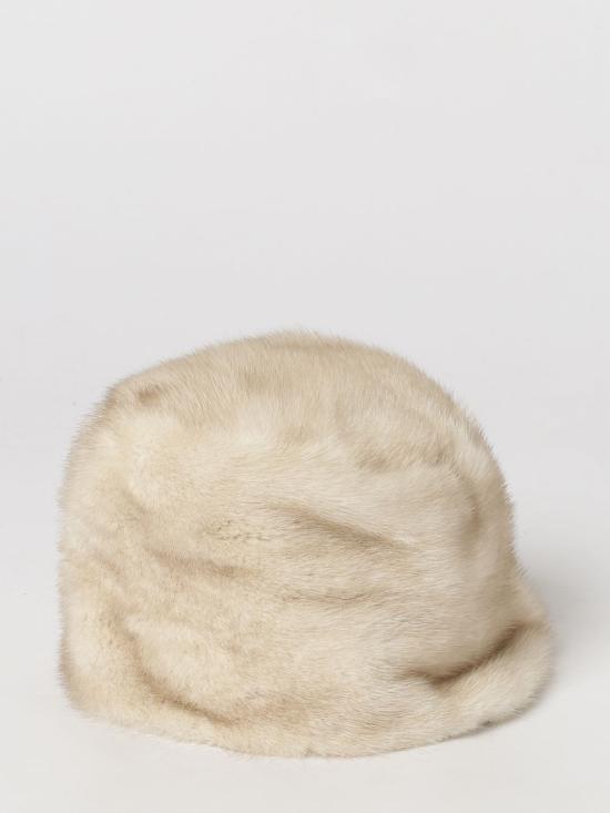 26FW 시모네타 모자 F06HT04M1 B CHAMPAGNE 260 Gold - SIMONETTA