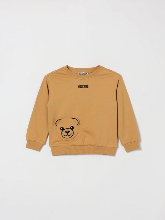 26FW [키즈] 모스키노 풀오버 HMF095LCA93 20351 Brown