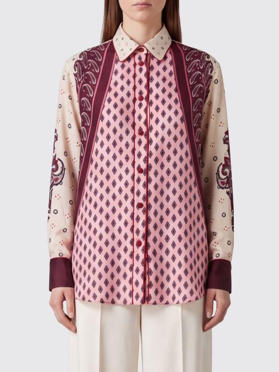 26FW 폴 레스트레스 슬리퍼스 셔츠 CA010381TE00926 434 Multicolor