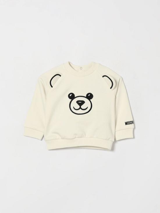 26FW [키즈] 모스키노 풀오버 MUF06GLCA93 10063 White
