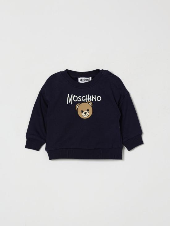 26FW [키즈] 모스키노 풀오버 MUF06HLCA83 40016 Navy