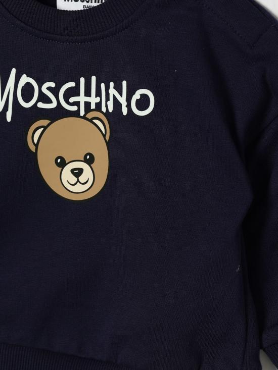 26FW [키즈] 모스키노 풀오버 MUF06HLCA83 40016 Navy - MOSCHINO