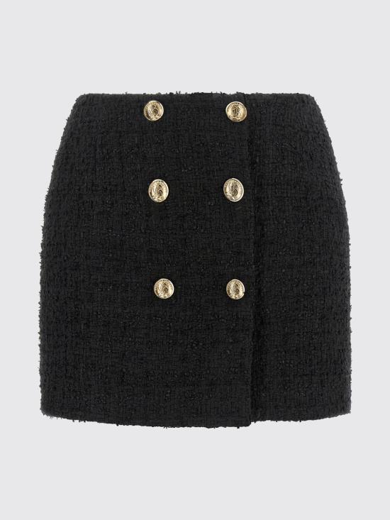 26FW 발망 스커트 SK0000000085 0PA Black - BALMAIN