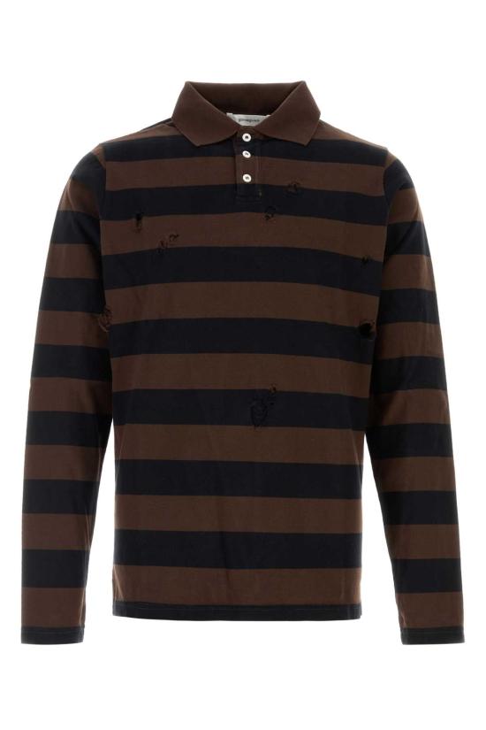 26FW 기마구아스 폴로 티셔츠 STEEVELSPOLO BLACKBROWN
