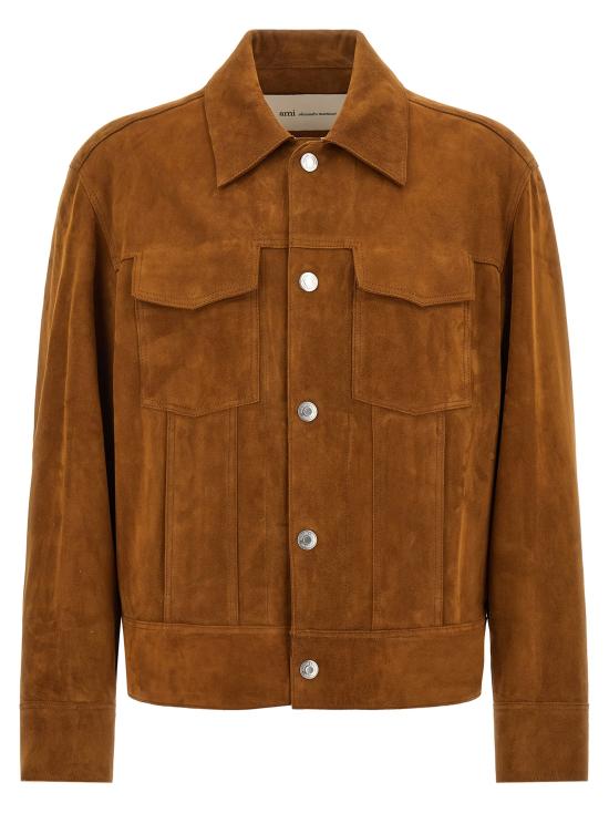 26FW 아미 가죽 자켓 UJK951LH0059282 Brown