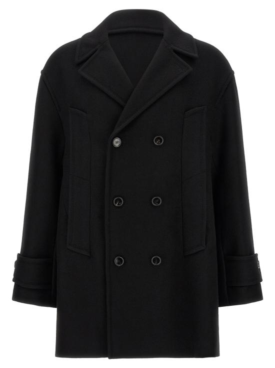 26FW 아미 트렌치 코트 HCO480WV0078001 Black