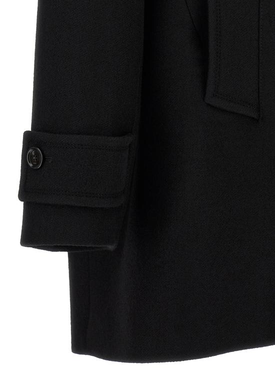26FW 아미 트렌치 코트 HCO480WV0078001 Black - AMI