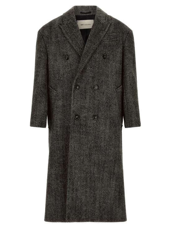26FW 아미 트렌치 코트 HCO458WV0214044 Black
