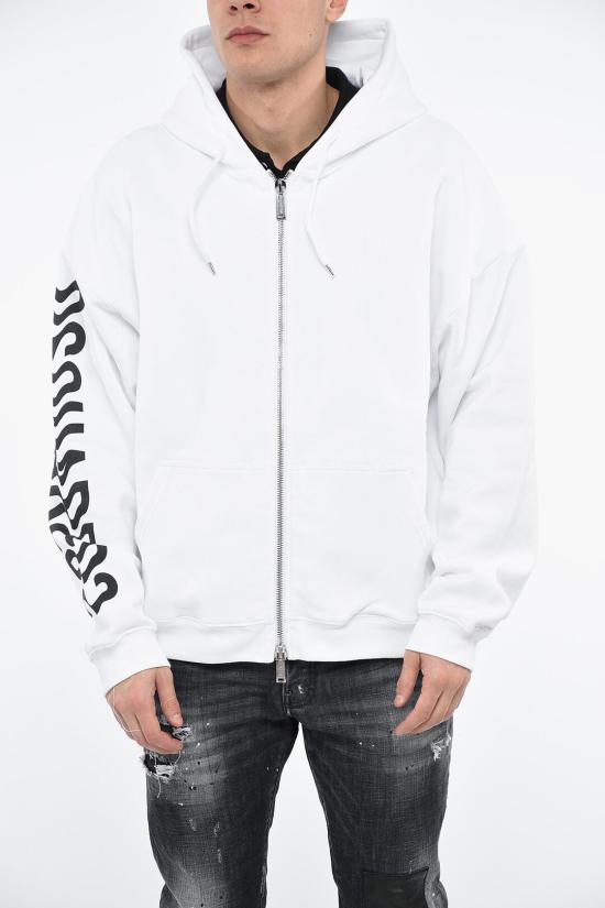  디스퀘어드2 긴팔 티셔츠 S74HG0139 S25516 100 White
