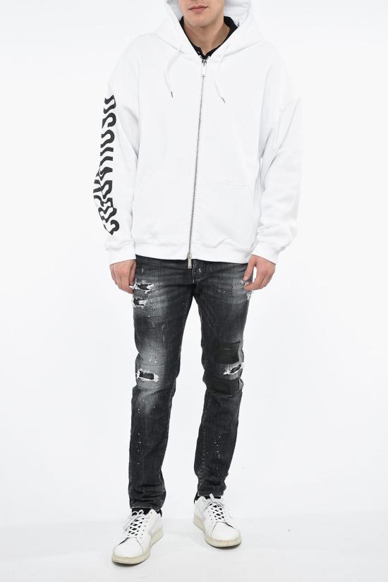  디스퀘어드2 긴팔 티셔츠 S74HG0139 S25516 100 White - DSQUARED2