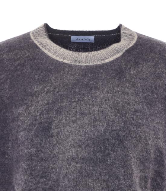 26FW 아미시 스웨터 AMX220 CT84XXXXXXXX GREY - AMISH